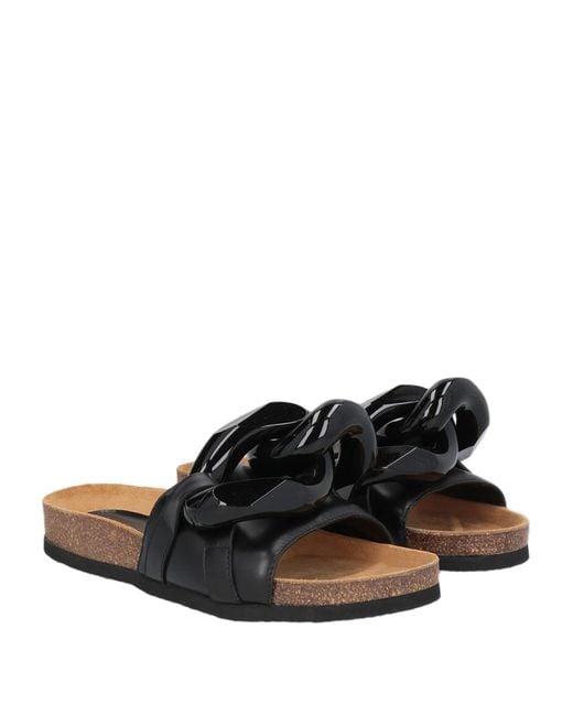 J.W. Anderson Black Sandals