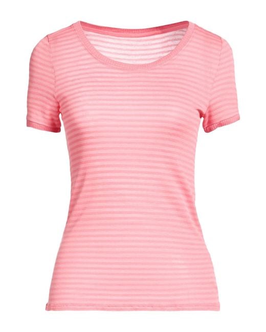 Majestic Filatures Pink T-Shirt Viscose