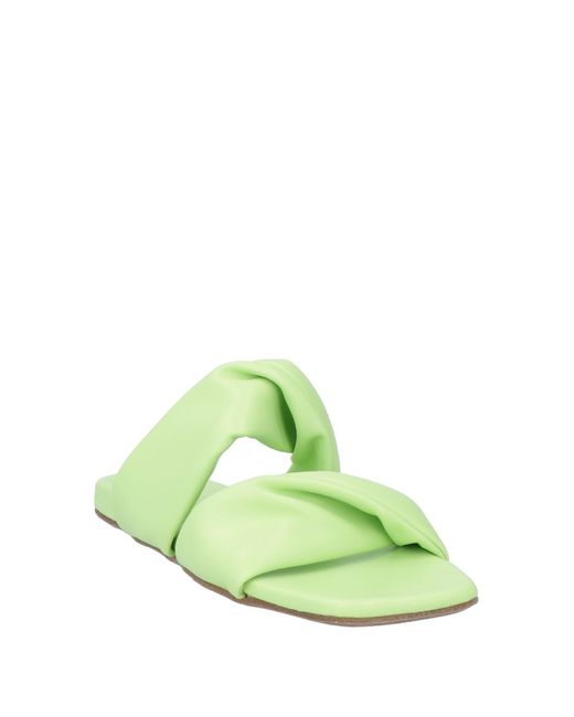 THEMOIRÈ Green Sandals