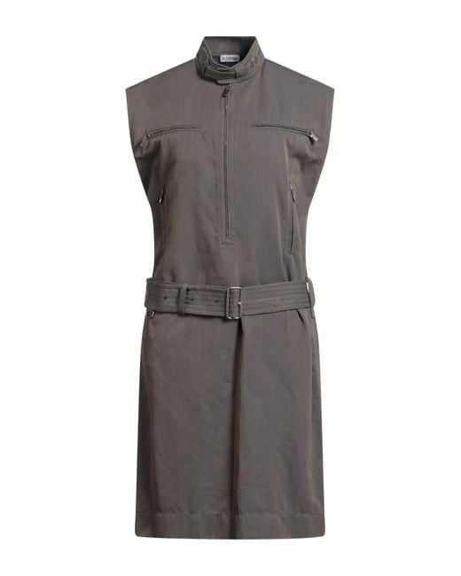 Burberry Gray Midi Dress
