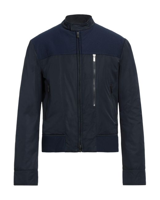 Emporio Armani Blue Jacket for men