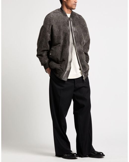 Rick Owens Black Jacket Polyamide, Cotton for men