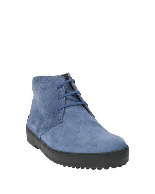 Bottines Tod's pour homme en coloris Blue