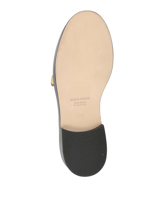 Alberta Ferretti Brown Loafer