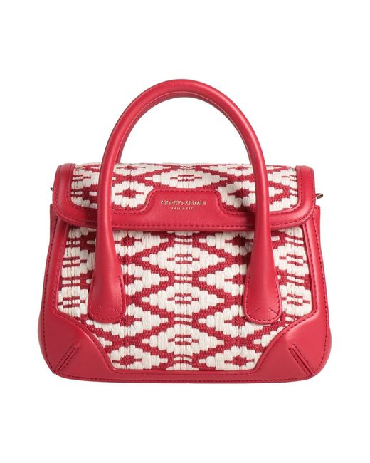 Giorgio Armani Red Handbag