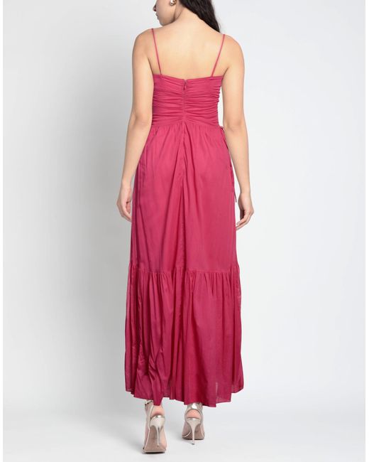 Isabel Marant Pink Maxi Dress Cotton