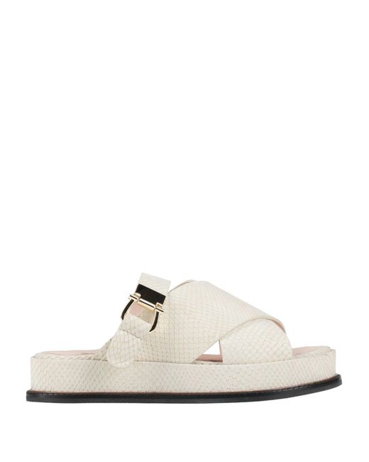 Pollini White Sandals