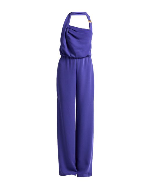 Pinko Purple Jumpsuit Textile Fibers