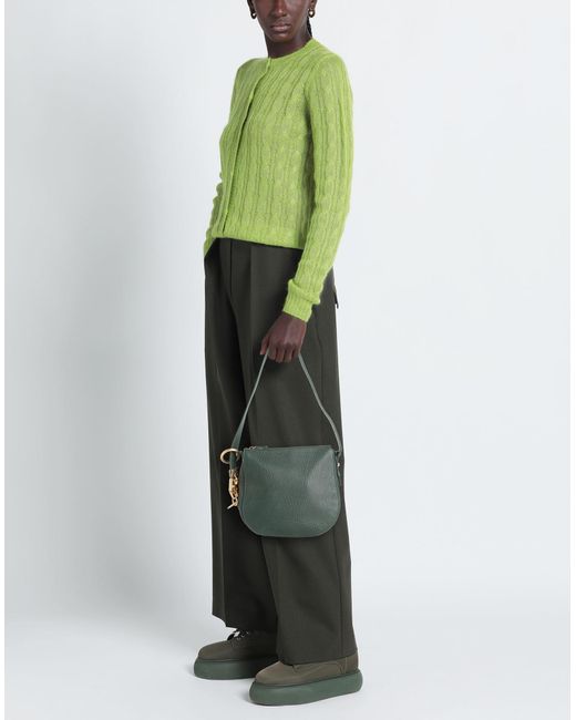 Burberry Green Shoulder Bag