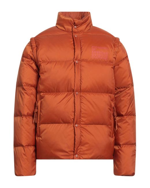 Holubar Down Jacket in Orange for Men Lyst