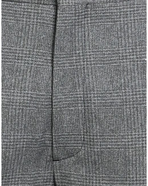 Circolo 1901 Gray Pants Cotton, Elastane for men