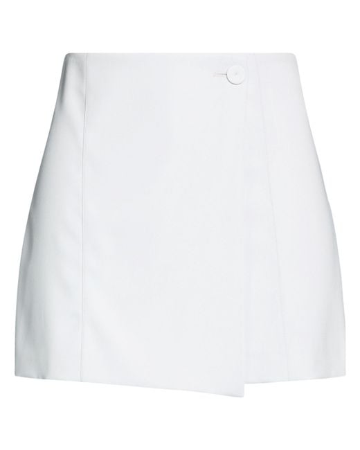 Patrizia Pepe White Shorts & Bermuda Shorts