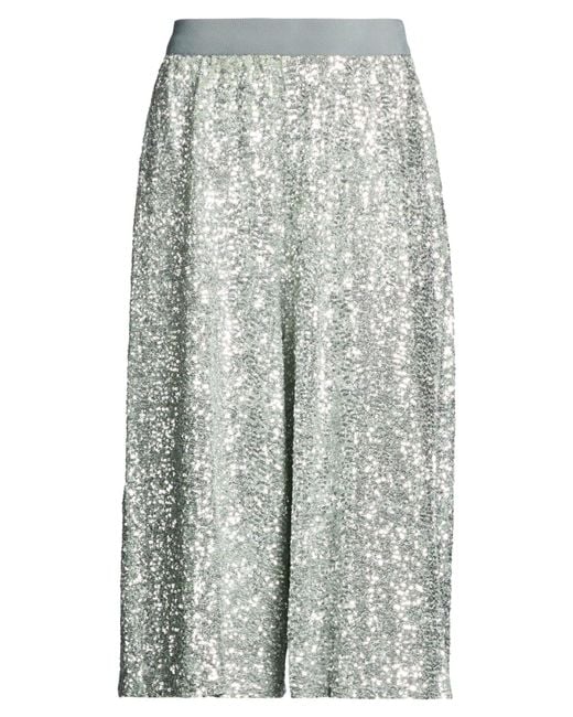 Semicouture Gray Pants Polyamide