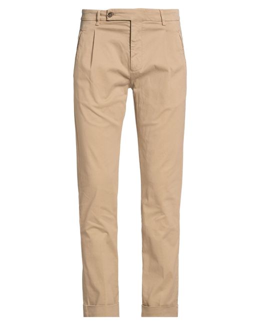 Berwich Natural Pants Cotton, Elastane for men