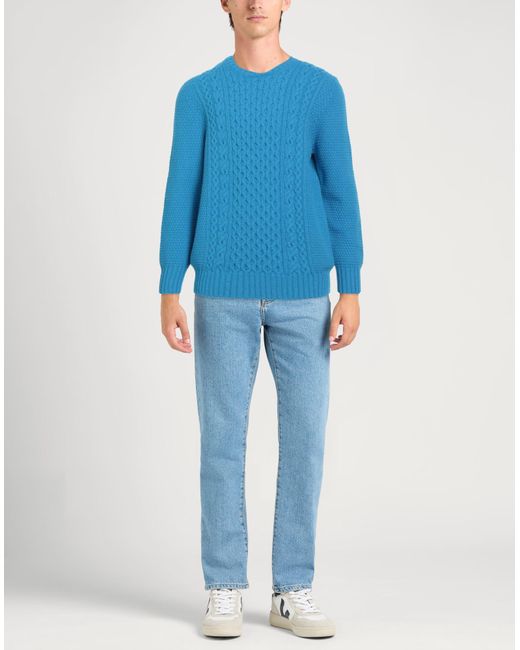 Drumohr Blue Jumper for men