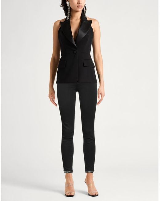Liu Jo Black Jeans Cotton, Modal, Polyester, Elastane