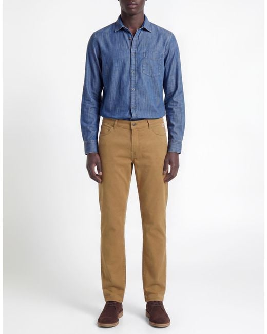 Roy Rogers Natural Pants Cotton, Lyocell, Elastane for men