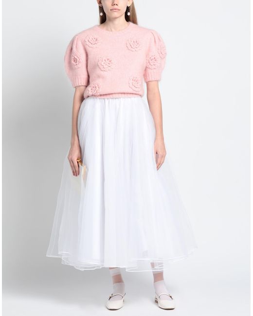 NU White Maxi Skirt