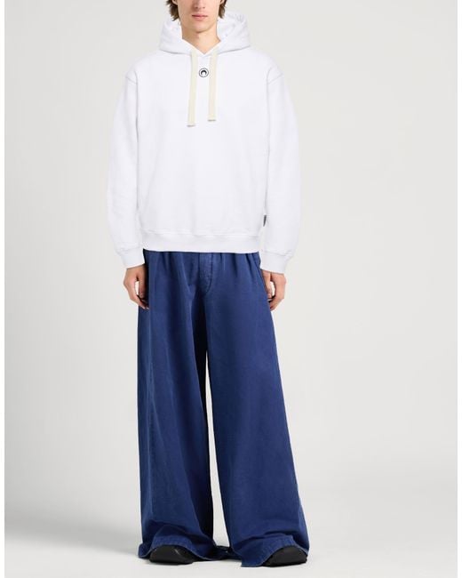 MARINE SERRE White Sweatshirt Cotton for men
