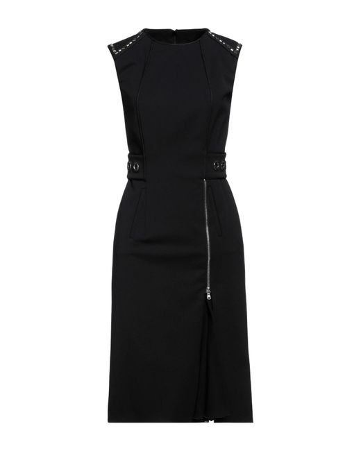 Alberta Ferretti Black Midi Dress