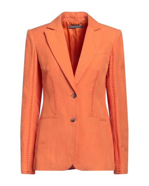 Orange sales colour blazer