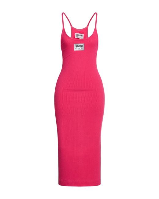 Moschino Pink Midi Dress