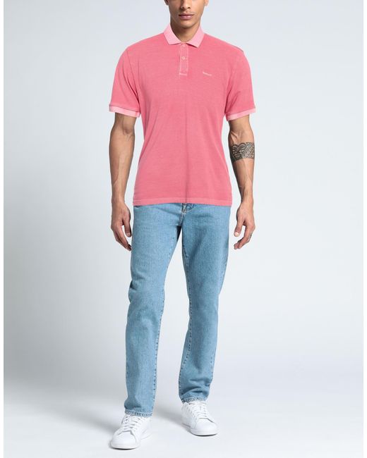 Polo Gant de hombre de color Pink