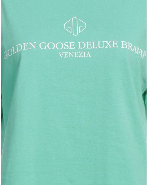 Camiseta Golden Goose Deluxe Brand de color Green