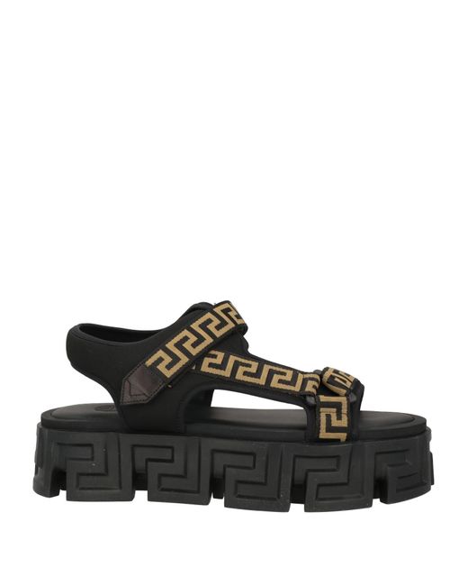 Versace Black Sandals for men