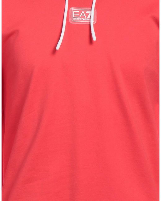 EA7 Pink Sweatshirt for men