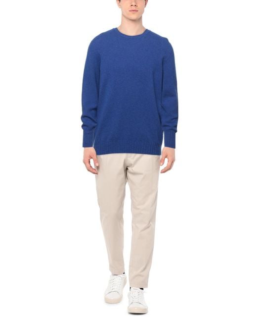 Drumohr Blue Jumper for men