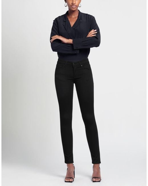 Salsa Jeans Black Pants Cotton, Elastane