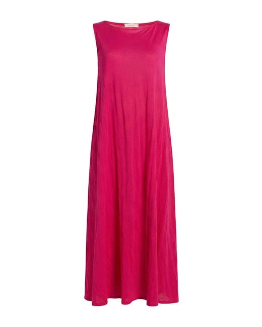 Apuntob Pink Midi Dresses