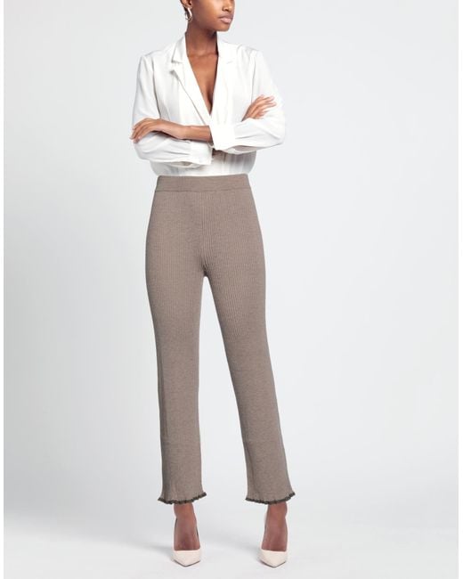 MM6 by Maison Margiela Gray Trouser