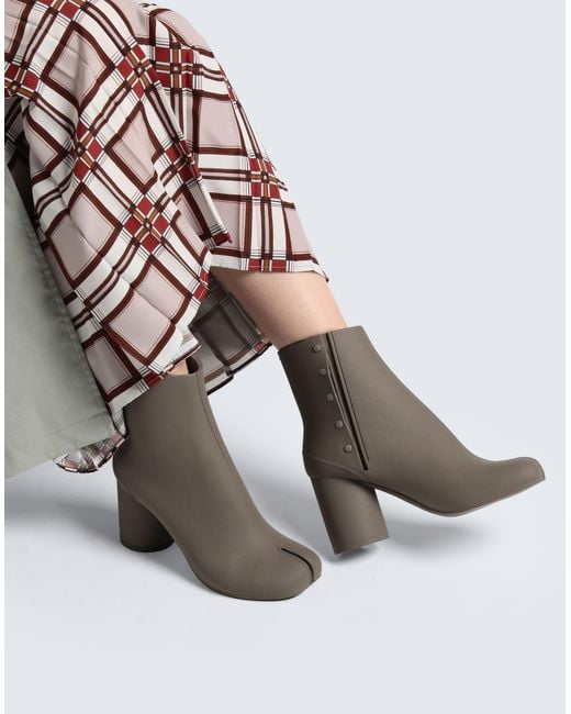 Maison Margiela Gray Ankle Boots