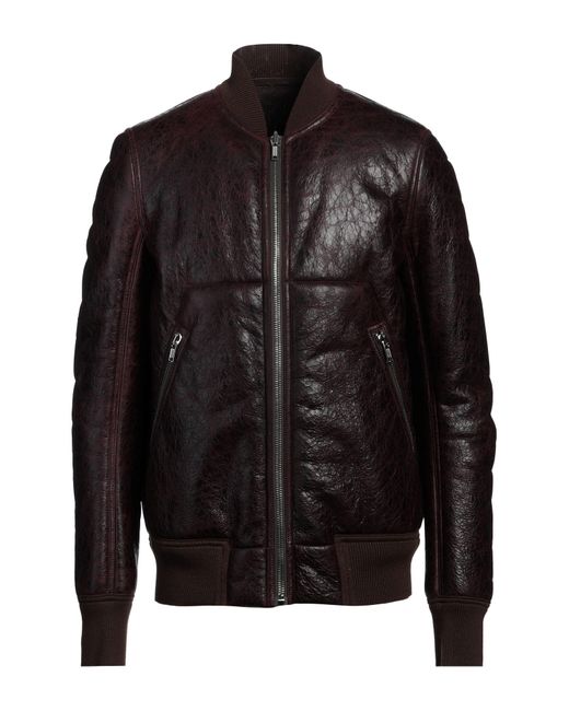 Rick Owens Black Shearling & Teddy for men