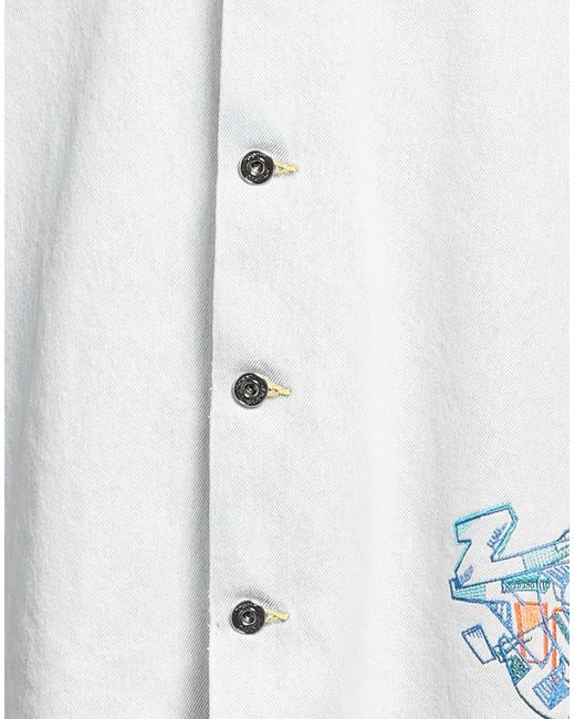 Off-White c/o Virgil Abloh White Denim Shirt for men