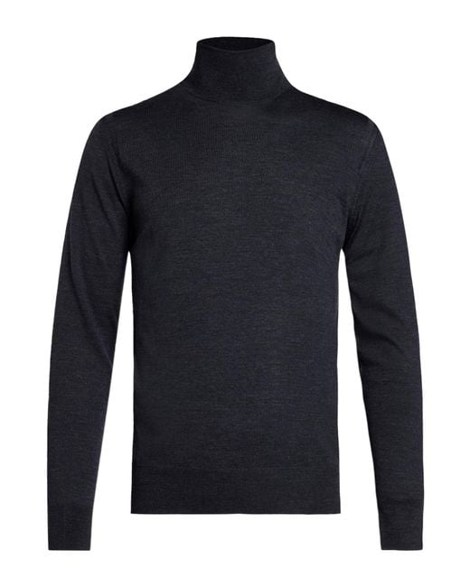 Paolo Pecora Blue Turtlenecks for men
