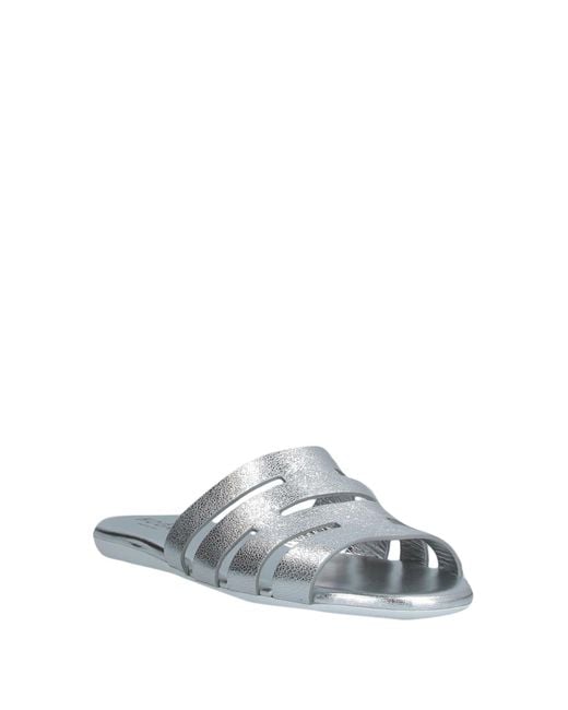 Hogan White Sandals