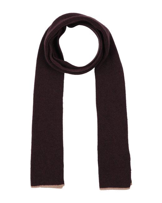 Eleventy Purple Scarf for men