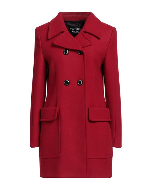 Boutique Moschino Red Coat
