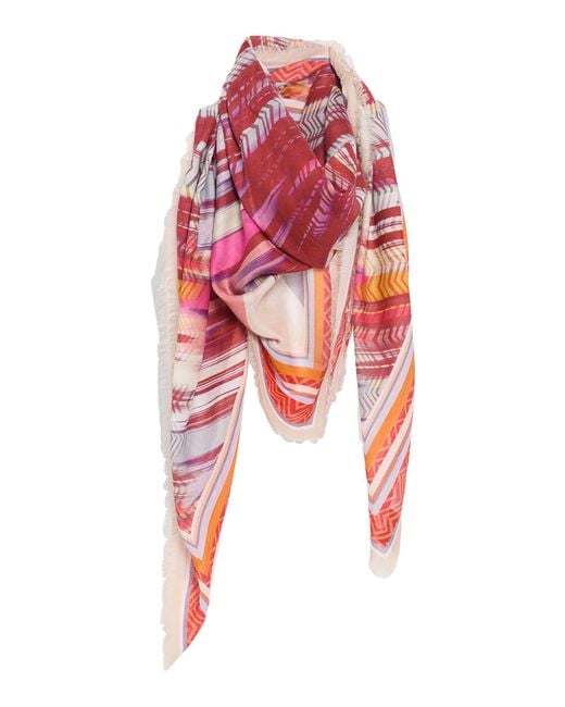 Missoni Red Scarf