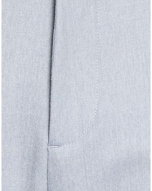 Eleventy Blue Light Pants Wool, Elastane for men