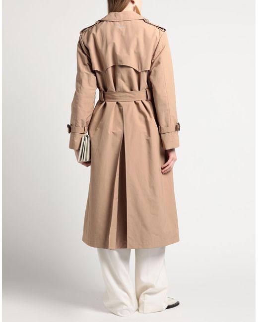 MSGM Natural Overcoat & Trench Coat