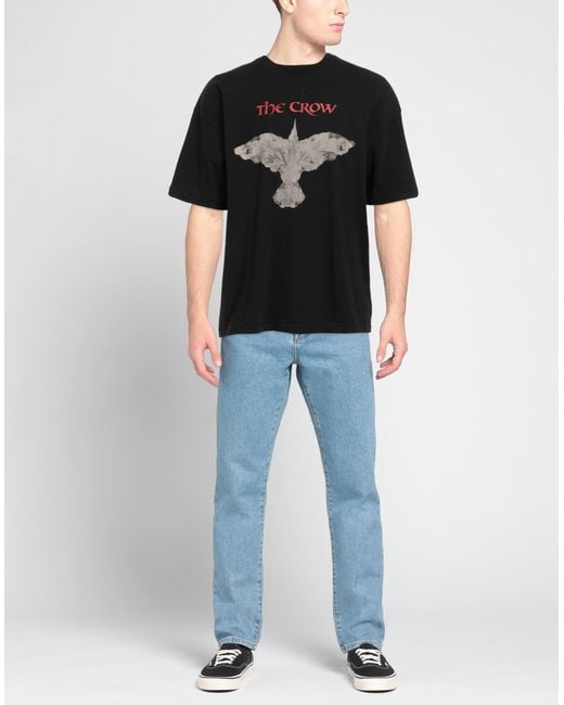 1989 STUDIO Black T-Shirt Cotton for men