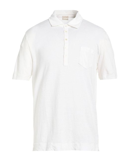 Polo Massimo Alba de hombre de color White