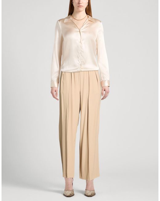 Liviana Conti Natural Pants Viscose, Acetate