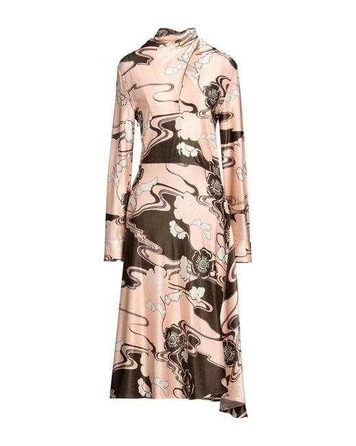 Jil Sander Natural Midi Dress