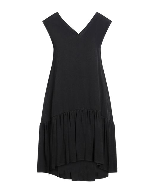 Sfizio Black Mini Dress