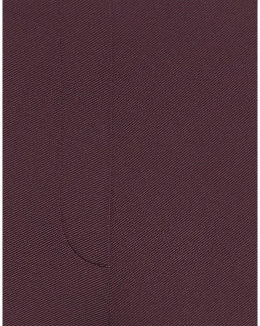 Cambio Purple Burgundy Pants Polyamide, Elastane